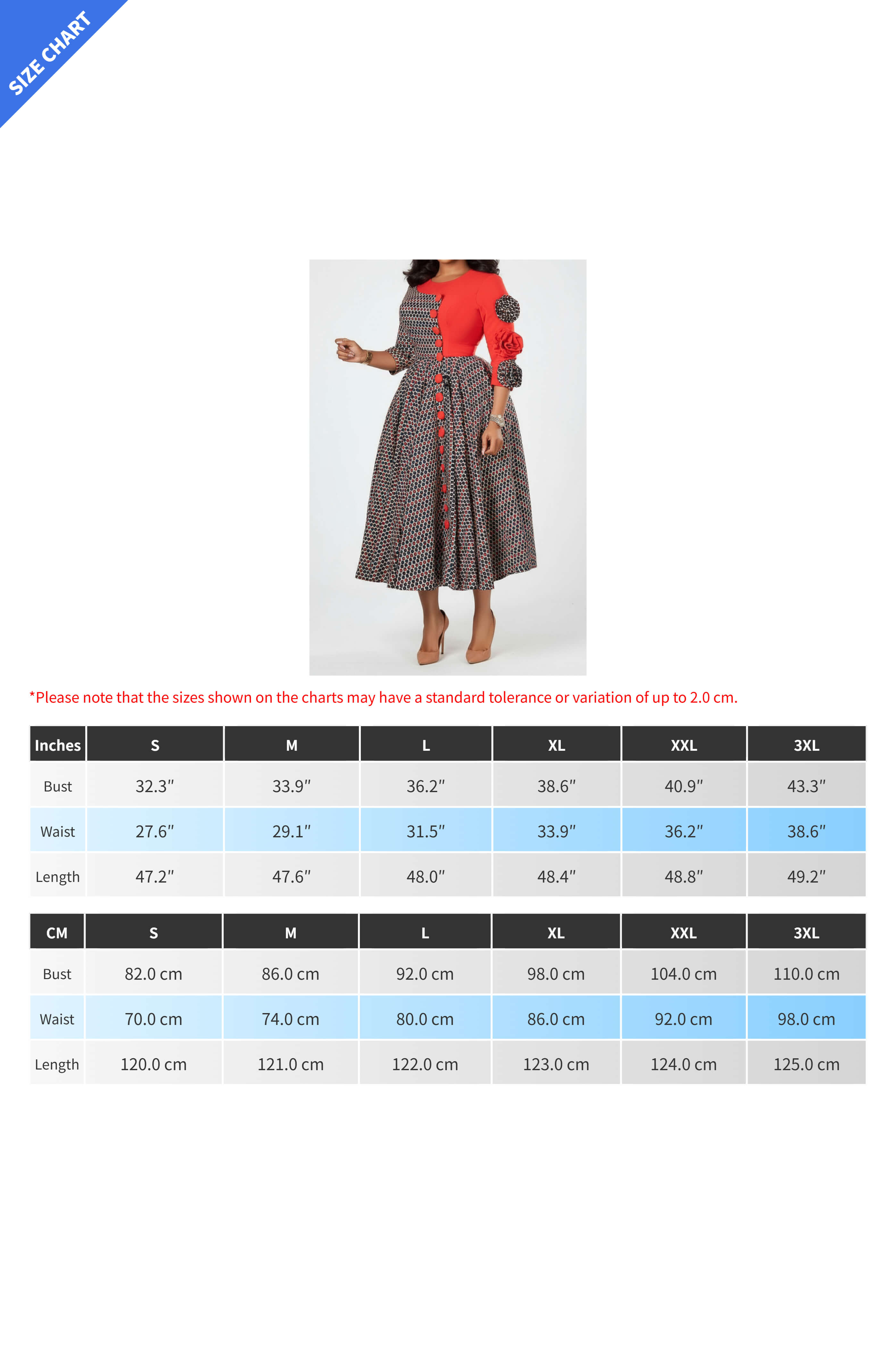 Elegant Round Neck Printed Patchwork Dress Lavish Daily