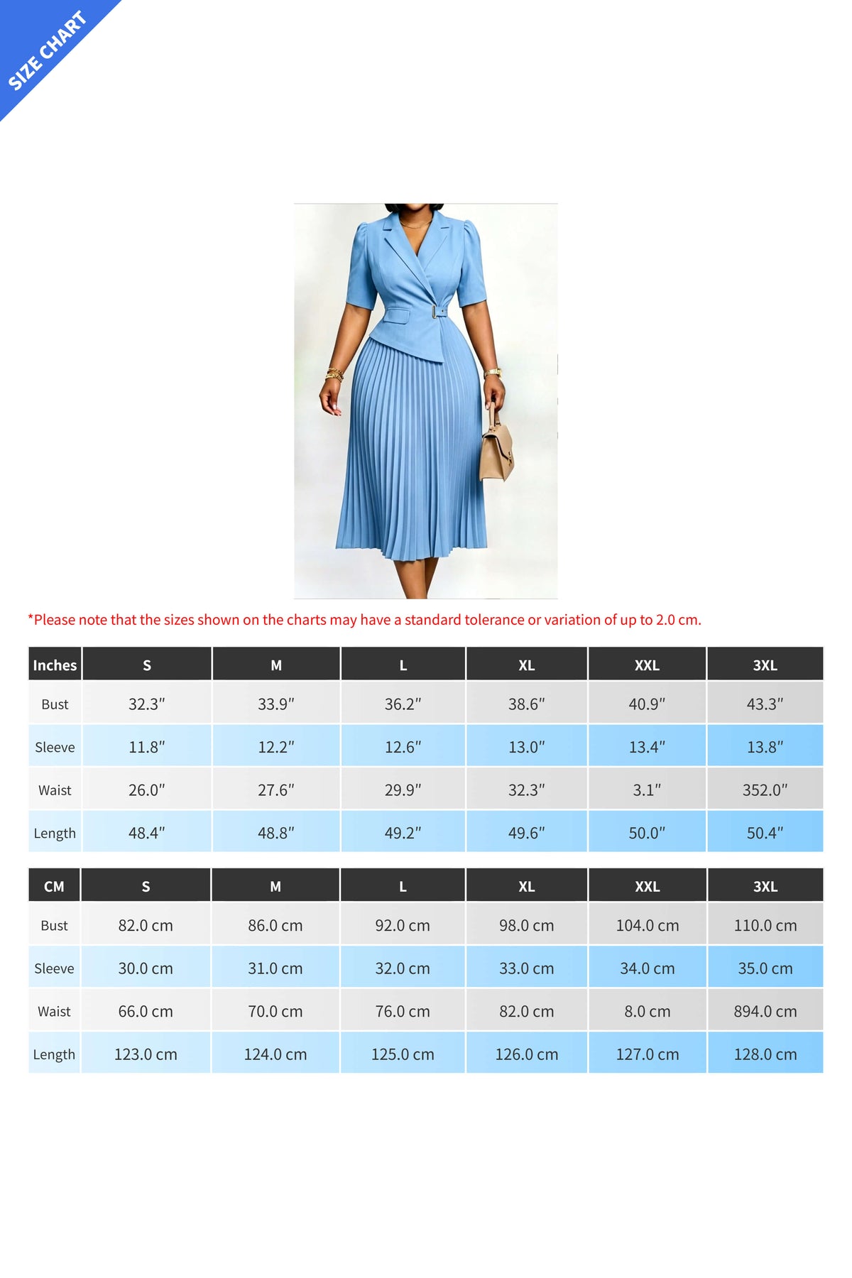 Pleated Blazer Style Midi Dress Lavish Daily