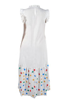 Maxi Dress With Ruffle Sleeve Lavish Daily