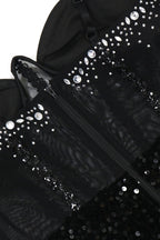 Velvet Sequin Party Dress Lavish Daily