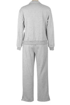 Fleece Lined Loose Fit Two-Piece Tracksuit LavishDaily