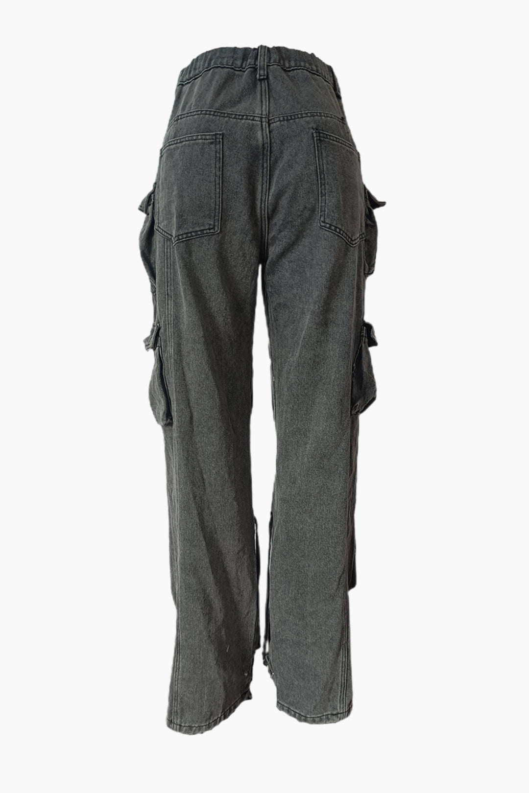 Ripped Wide-leg Jeans Lavish Daily