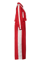 Color-Block Windbreaker & Wide-Leg Set Lavish Daily