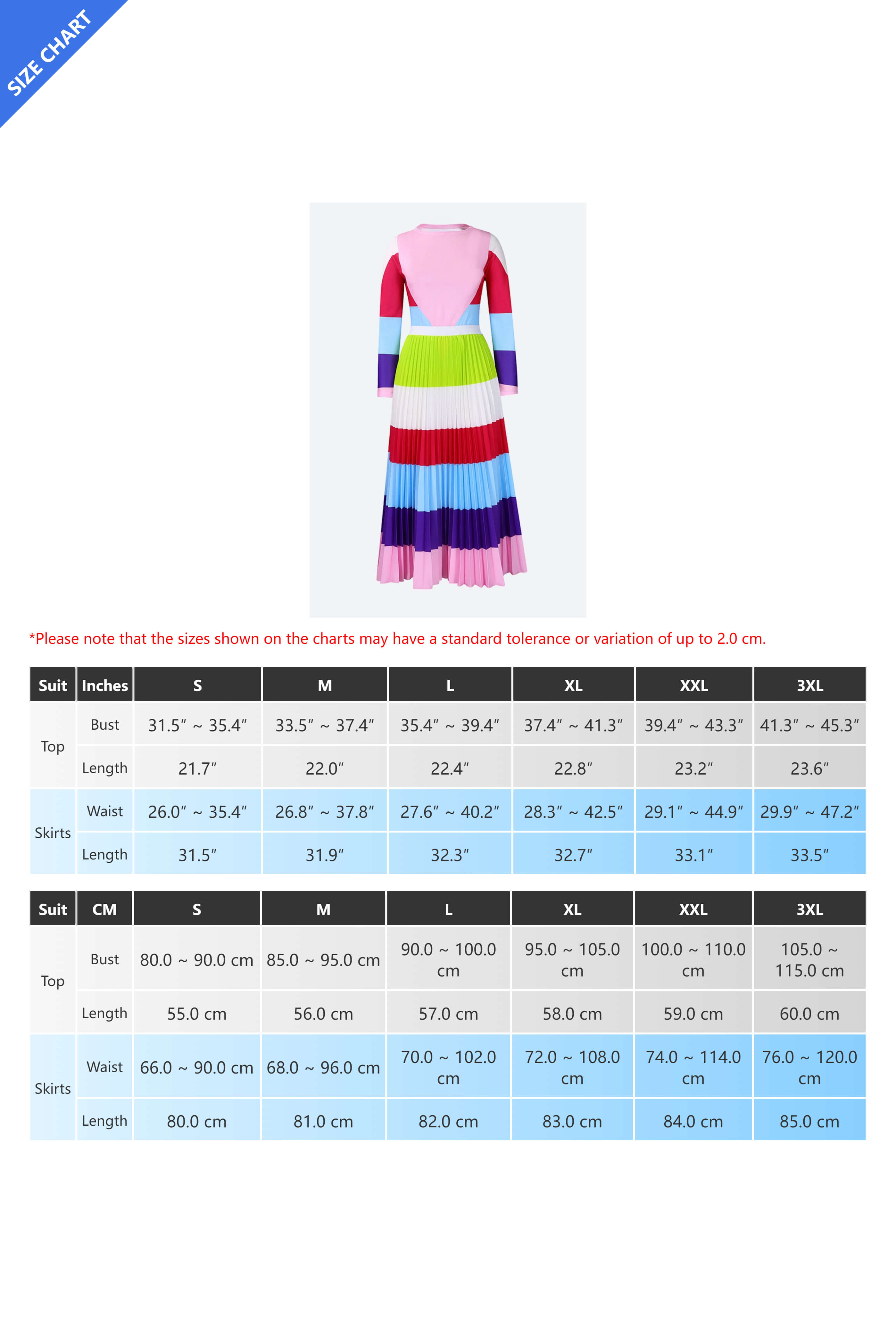 Pleated Skirt Set Lavish Daily