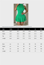 Sleeveless Ribbed Mini Dress Lavish Daily
