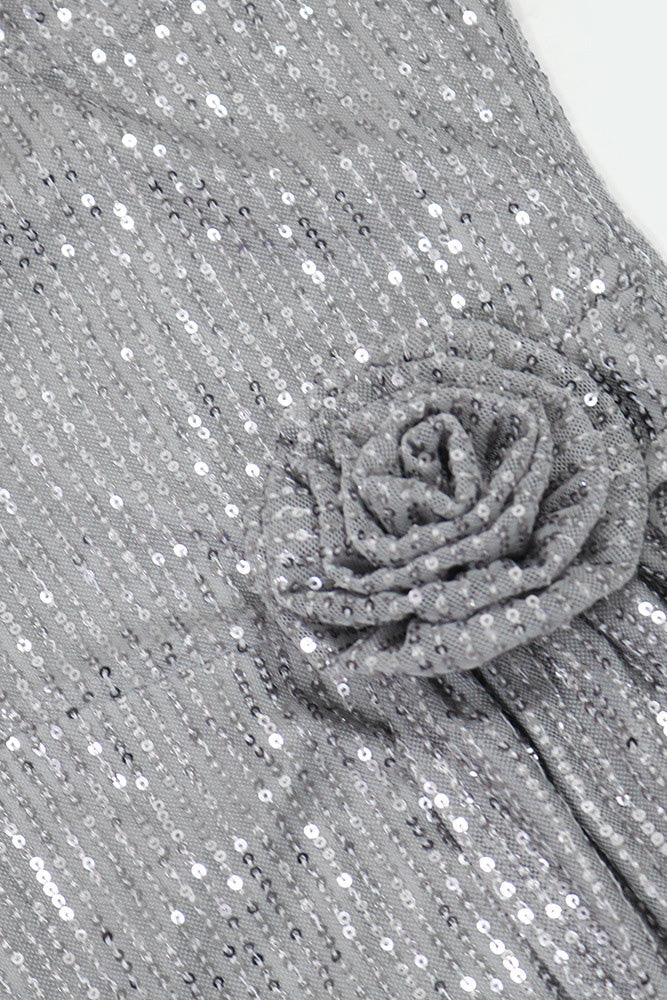 Sequin Strapless Bodycon Party Mini Dress Lavish Daily