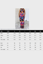 Printed Halter Hollow Out Jumpsuit Lavish Daily