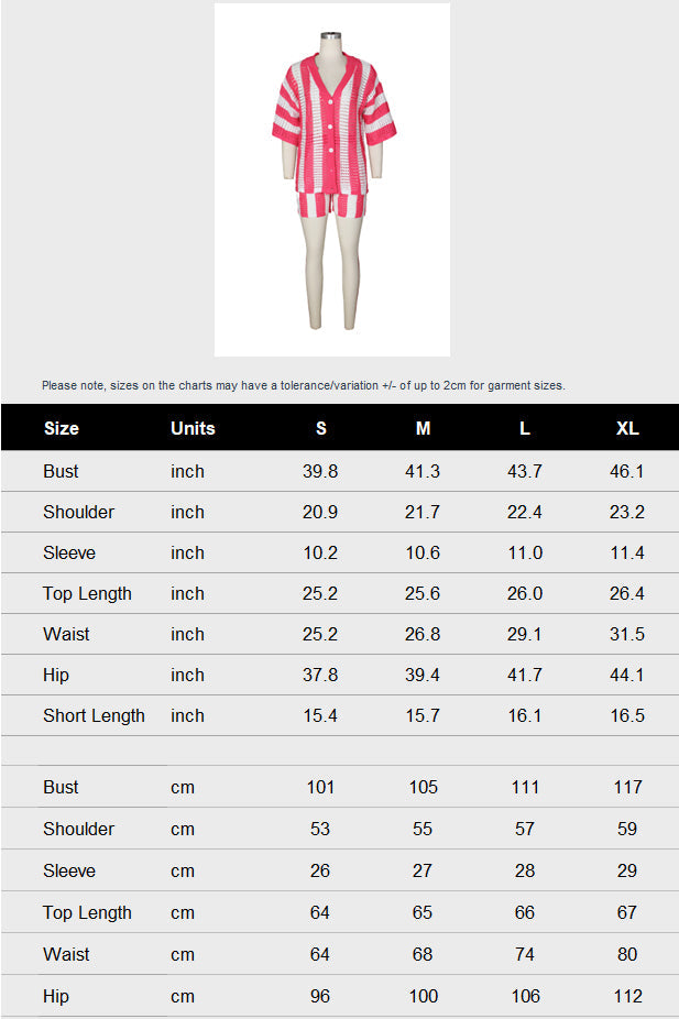 Knitted Short Set Lavish Daily