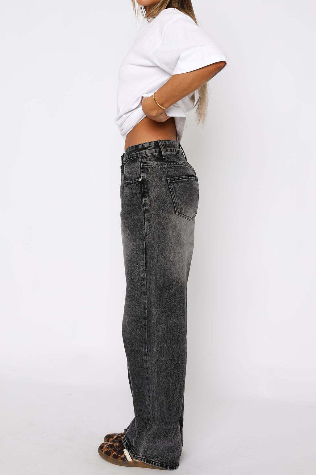 Low Rise Wide Leg Jeans Lavish Daily