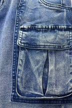 Retro Cargo Denim Shorts Lavish Daily