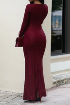 Elegant Bodycon Maxi Dress Lavish Daily