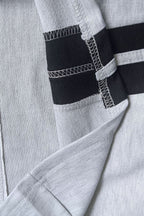 Striped Sweatpants Drawstring Straight Leg Pants Lavish Daily