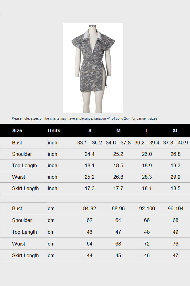 Camo Skirt Set Lavish Daily