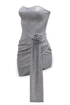 Sequin Strapless Bodycon Party Mini Dress Lavish Daily