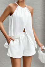 2 Piece Shorts & Split Tunic Top Lavish Daily