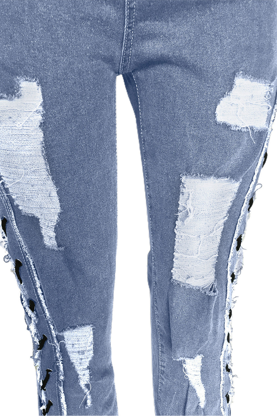 All Laced Up Mid-Rise Bootcut Jeans Lavish Daily