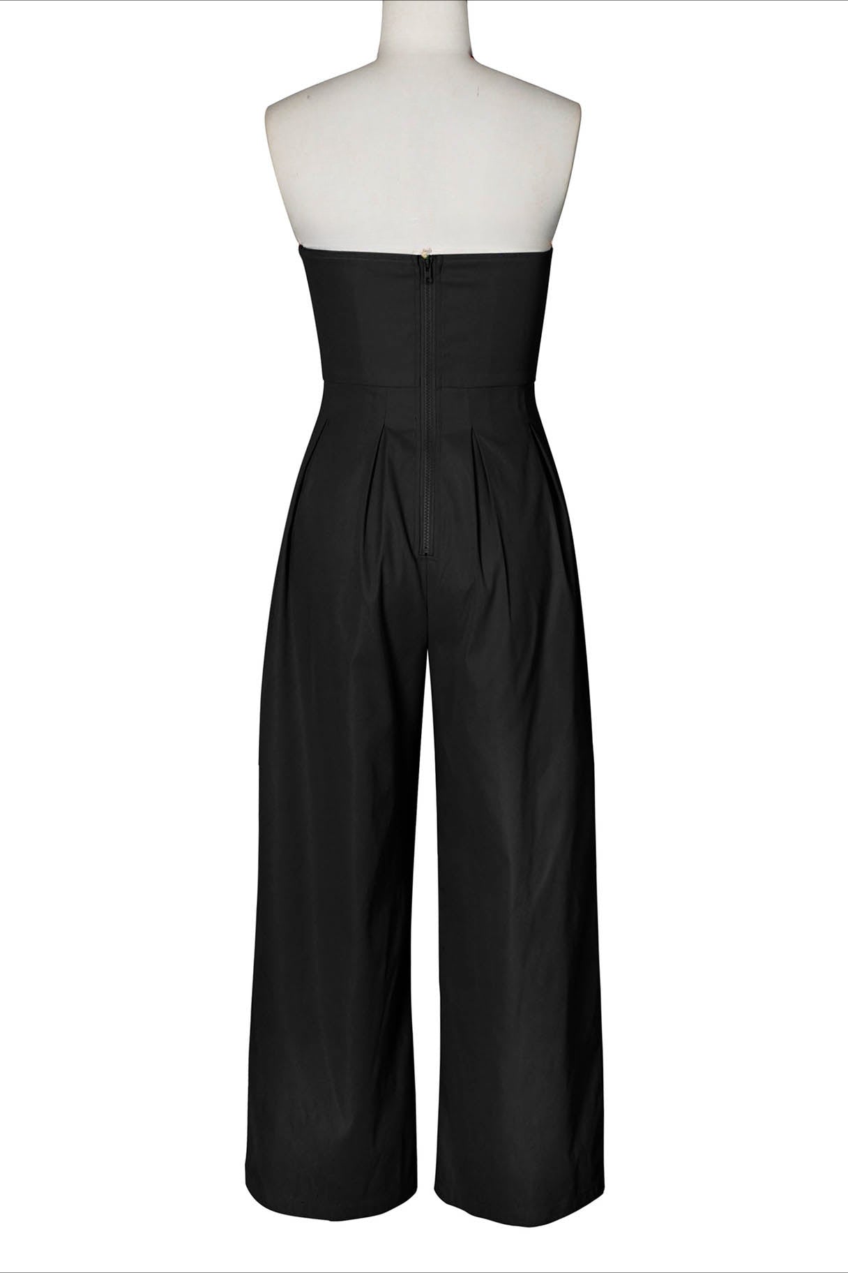 Strapless Wide-Leg Jumpsuit Lavish Daily