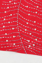 Rhinestone Bodycon Mini Dresses Lavish Daily