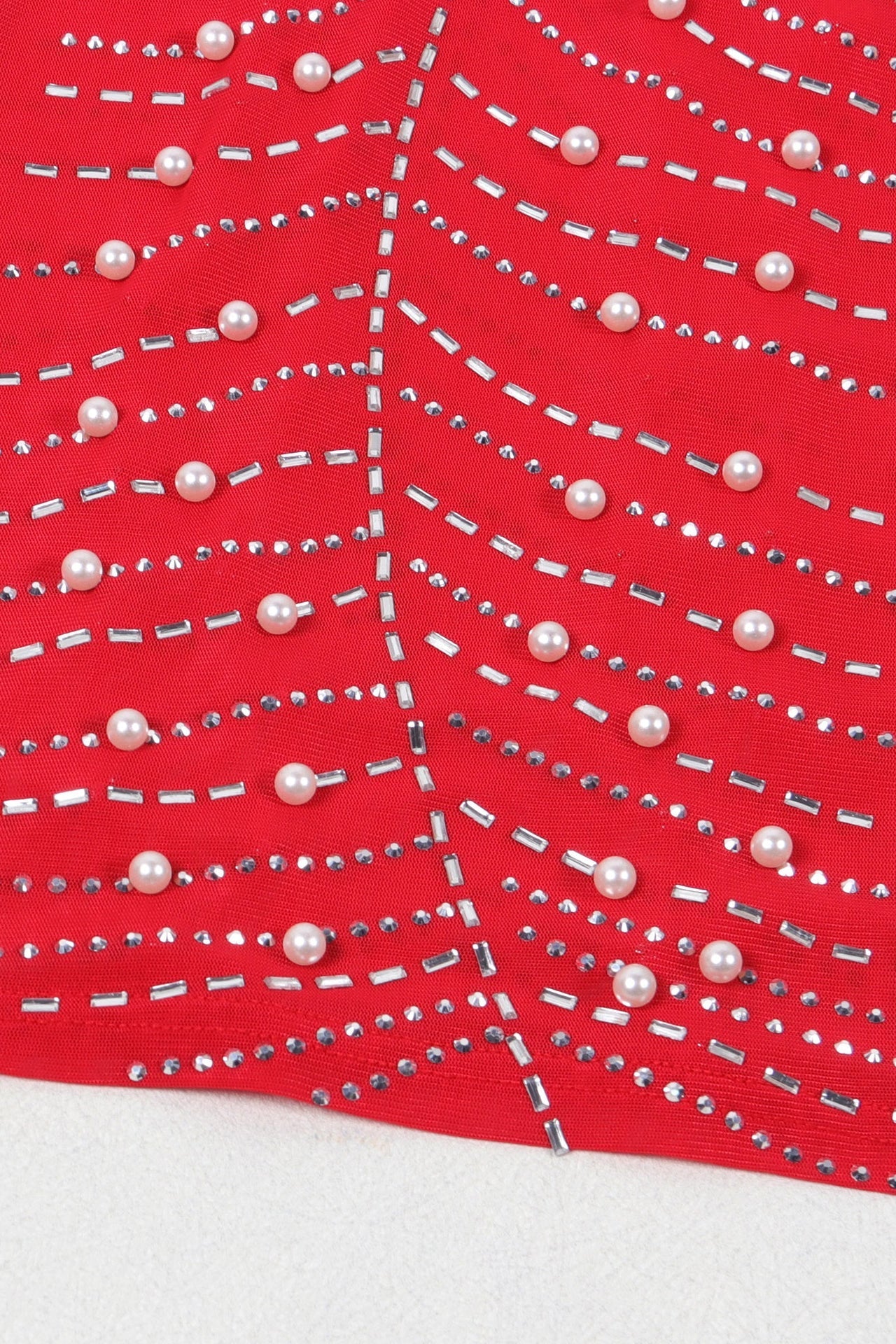 Rhinestone Bodycon Mini Dresses Lavish Daily