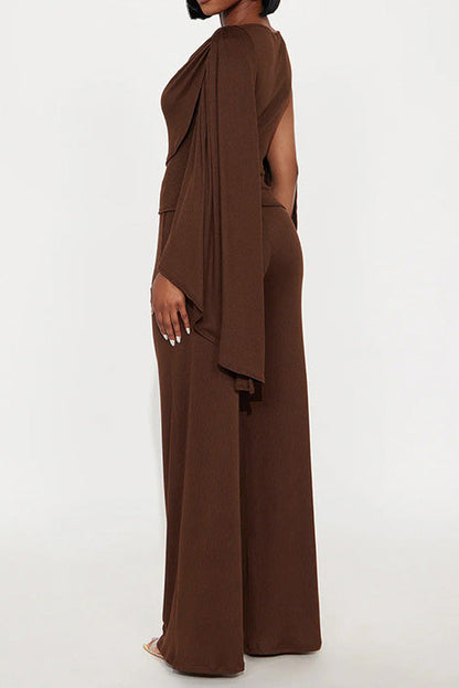 Draped Pant Set Lavish Daily