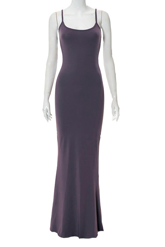 Soft Lounge Long Slip Dress Lavish Daily