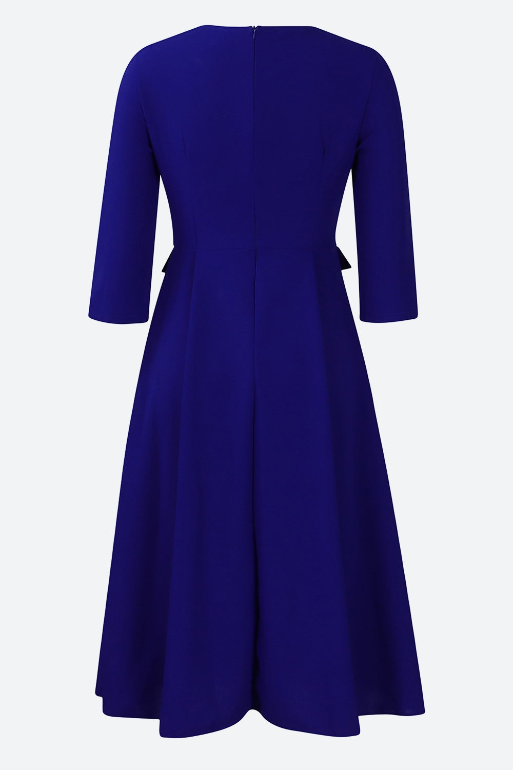 Elegant Solid Pleated Dress Lavish Daily