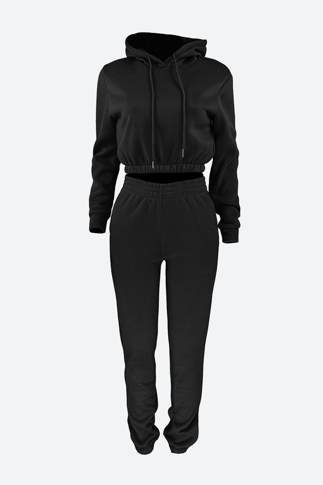 Hooded Pocket Tracksuit Set Lavish Daily