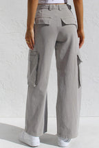 Multi Pocket Cargo Style Women’s Denim Pants Lavish Daily