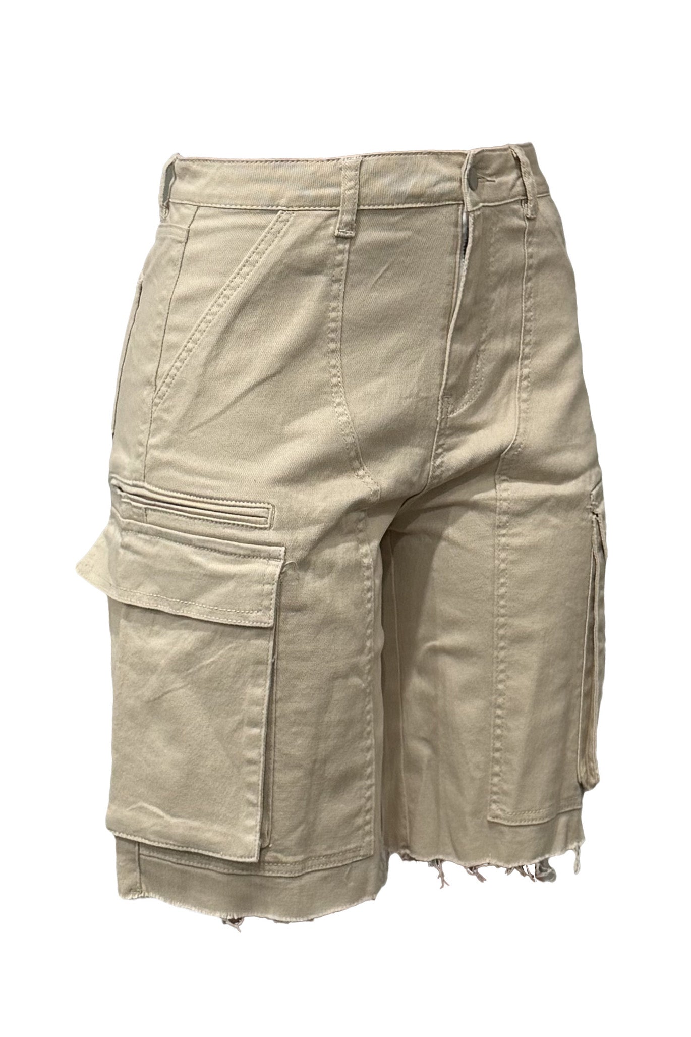 Cargo Denim Shorts Lavish Daily