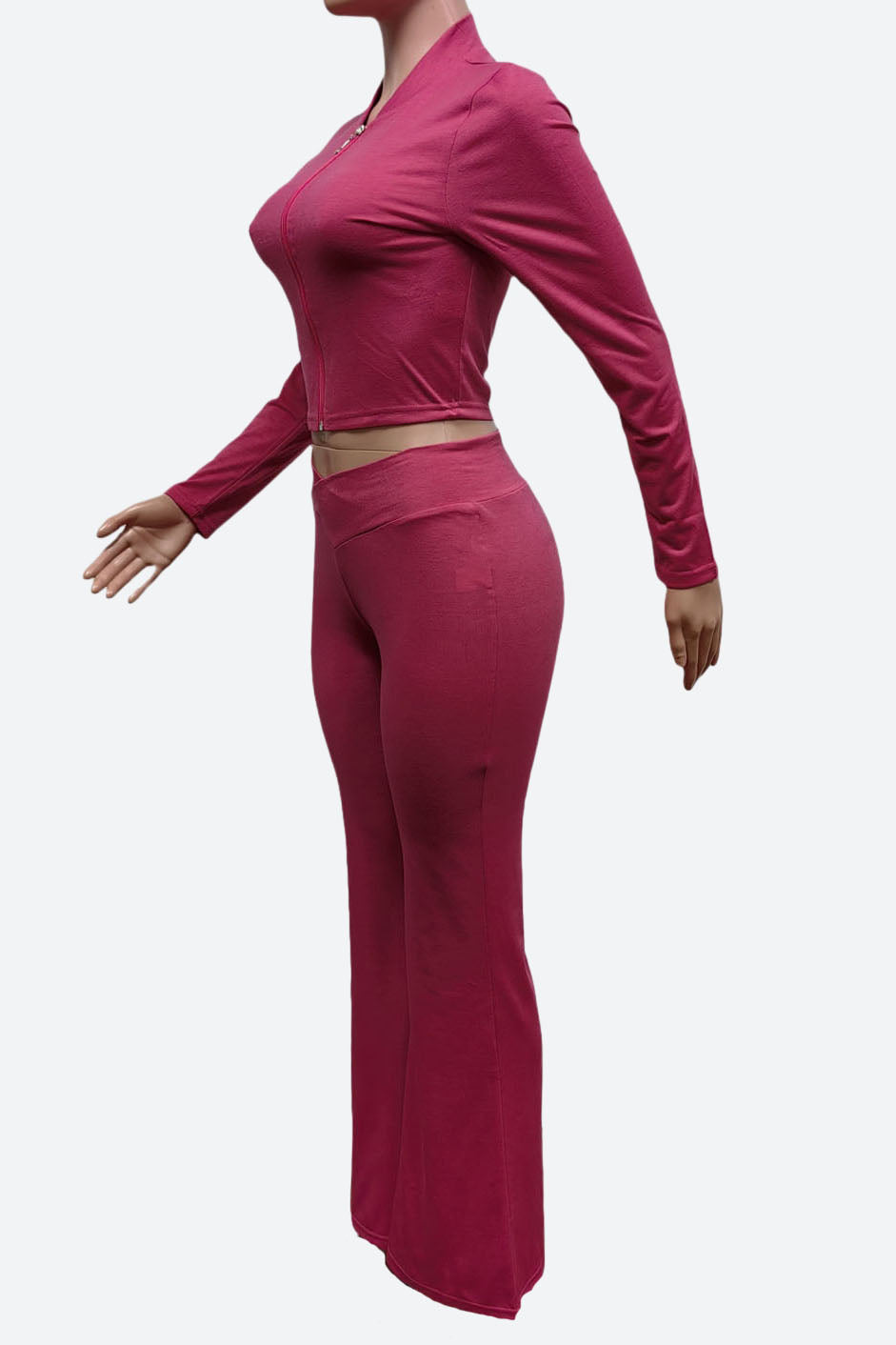 Stretch Long Sleeve Top and Pant set Lavish Daily