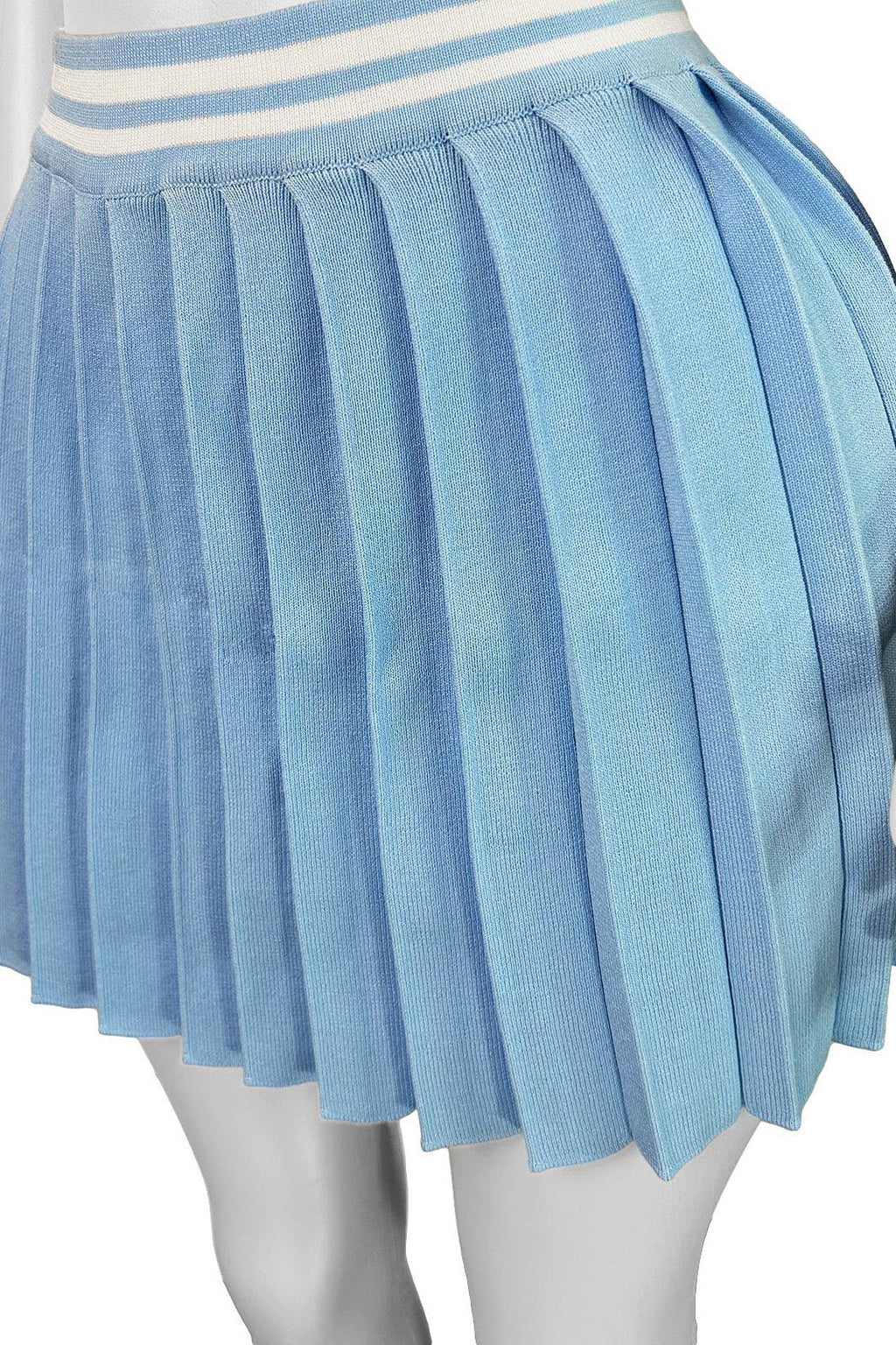 Sleeveless Crop Top and Pleated Skirt Set Lavish Daily