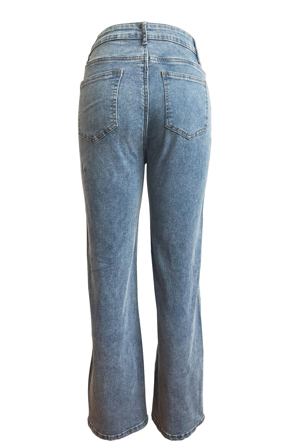 Trendy Wide Leg Jeans Lavish Daily