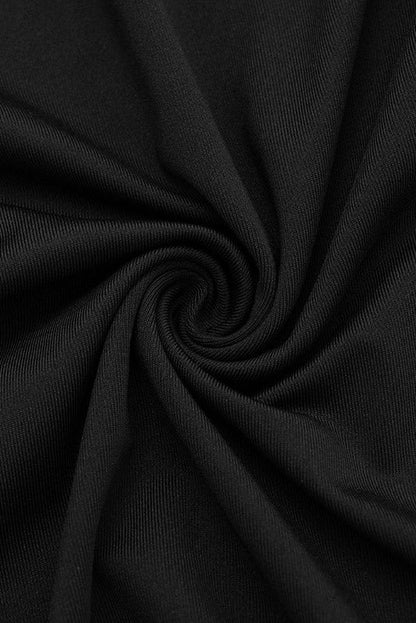 Grommet-Detail Long-Sleeve Mini Dress Lavish Daily