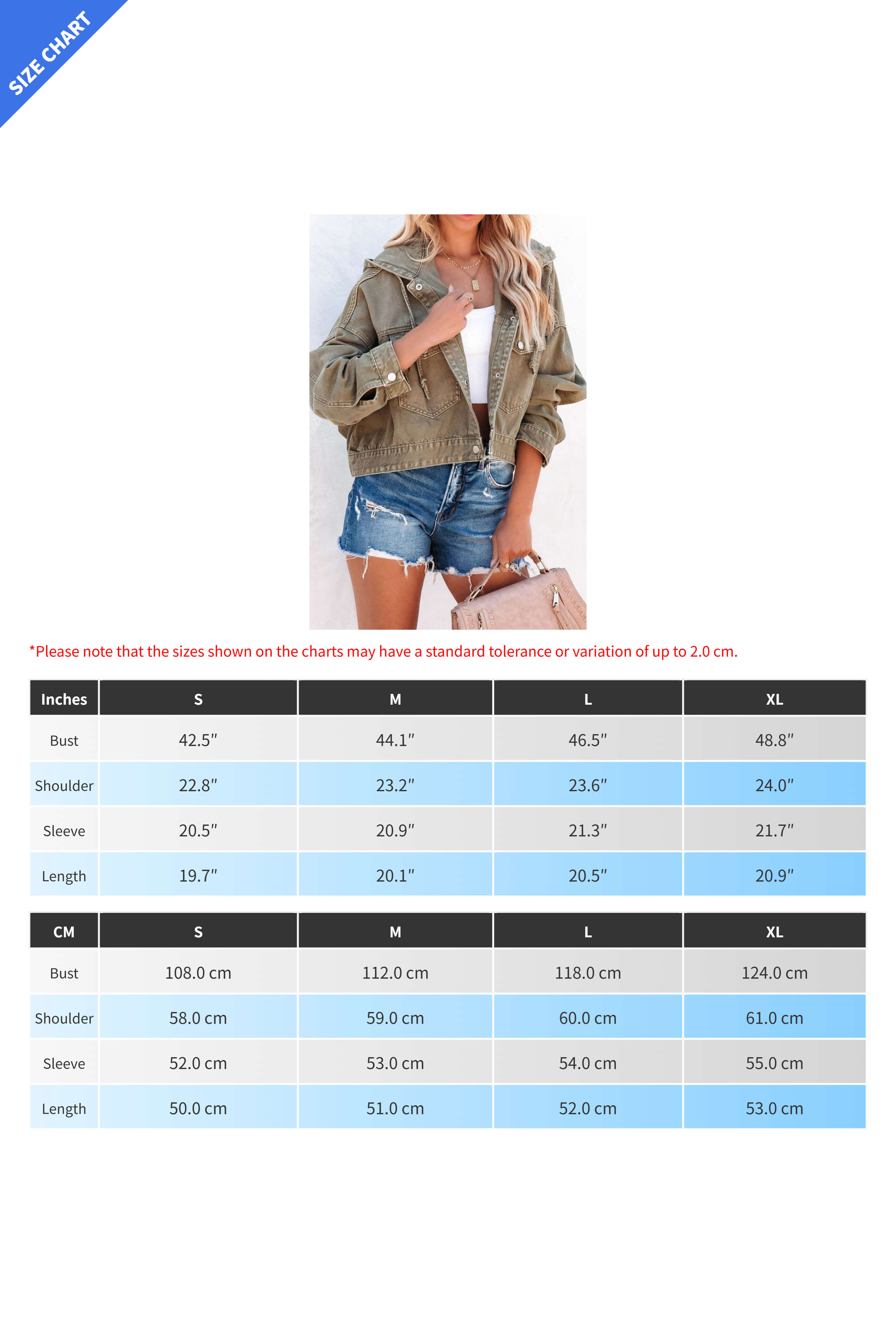 Loose Fit Hooded Denim Jacket Lavish Daily