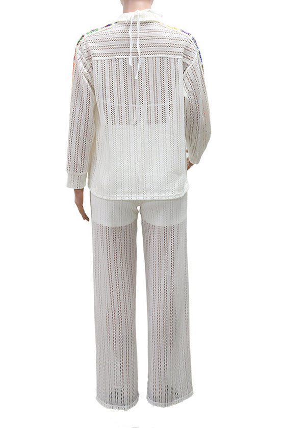 Knit See-Through 3 Piece Set Lavish Daily