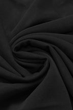 Single Shoulder Mesh Maxi Dress Lavish Daily