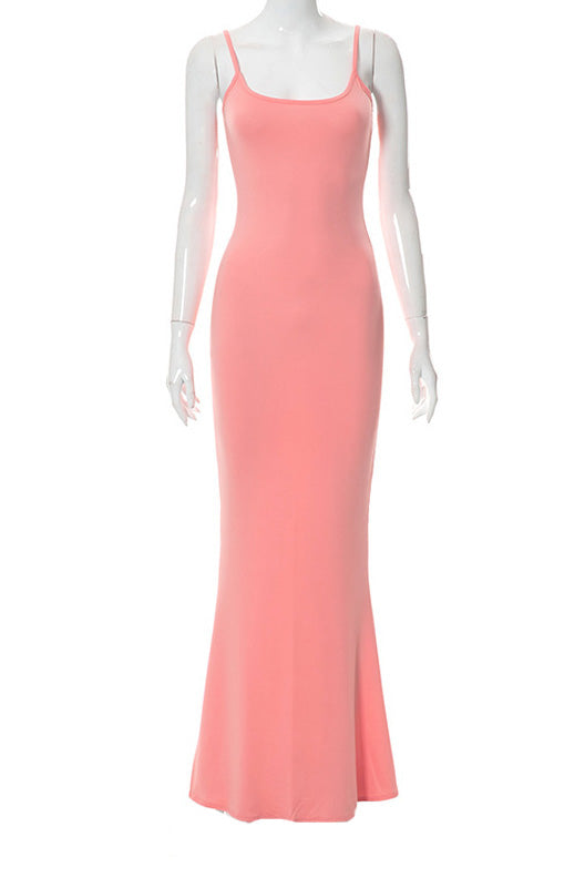 Soft Lounge Long Slip Dress Lavish Daily