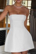 Strapless Mini Dress Lavish Daily