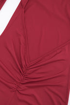 Elegant Pleated Maxi Dress Lavish Daily