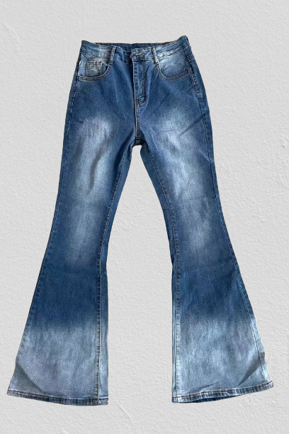 Pocketed Button Straight Jeans Lavish Daily