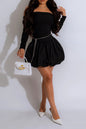 Ballet Mini Dress Lavish Daily