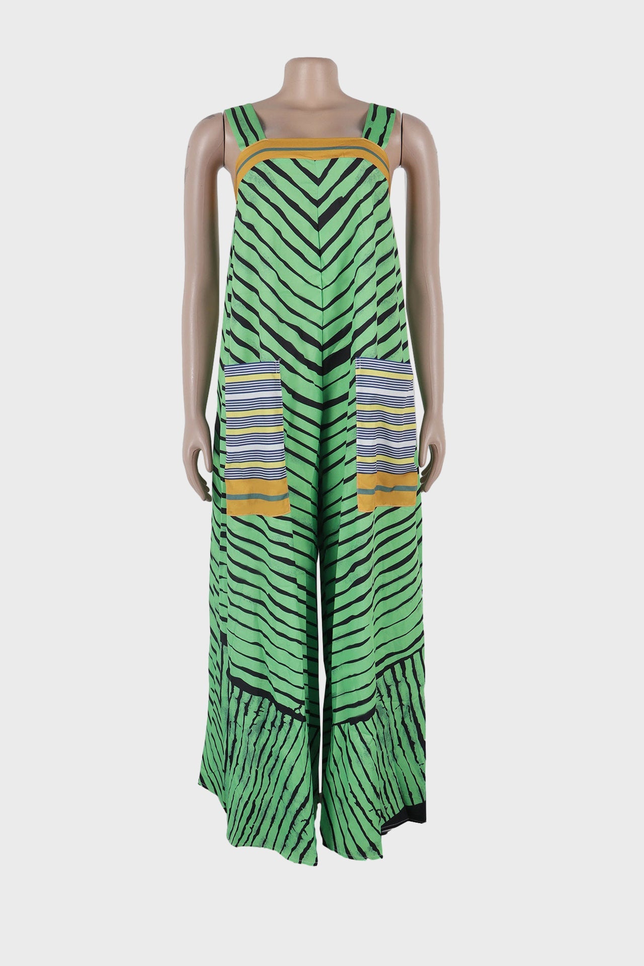 Printed Wide-Leg Jumpsuit Lavish Daily