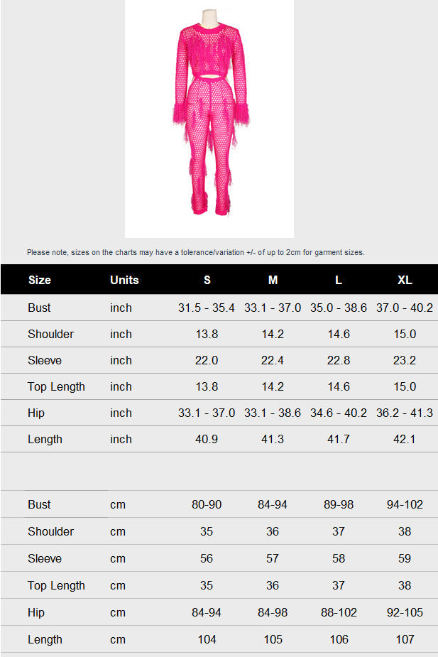 Knitting Hollow Sequin Jumpsuits Lavish Daily