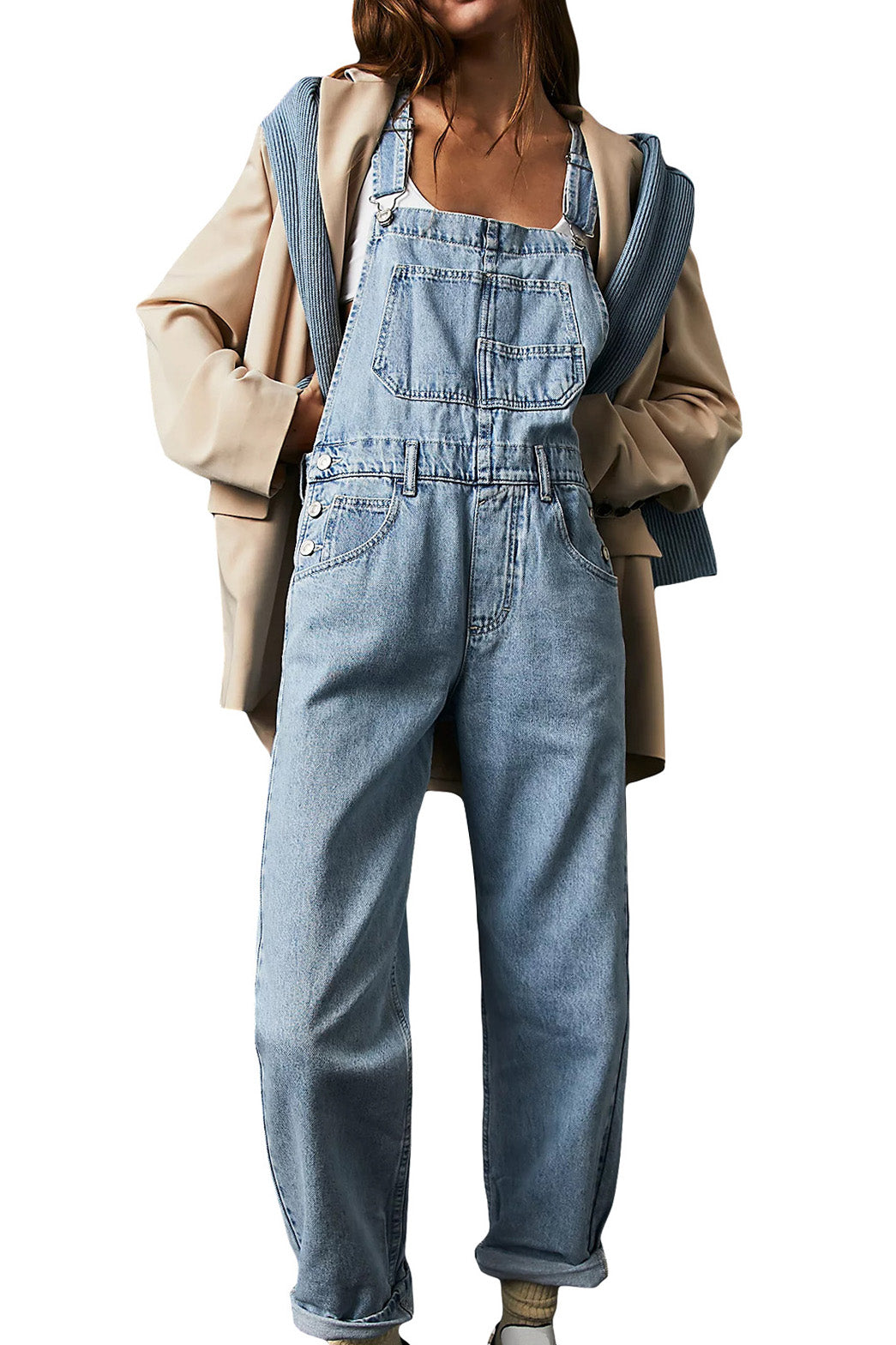 Denim Overalls Lavish Daily