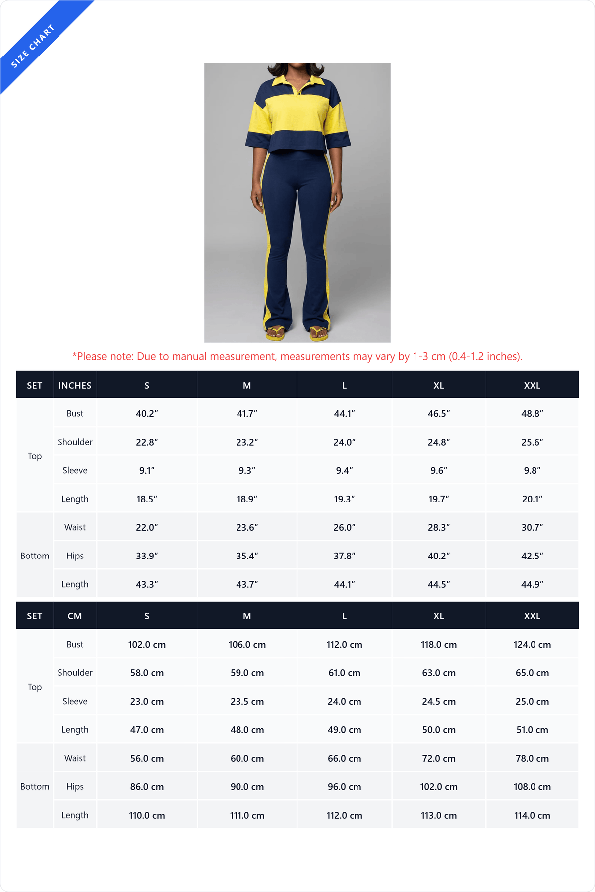 Collared Top & Flare Pants Two-Piece Set Lavish Daily