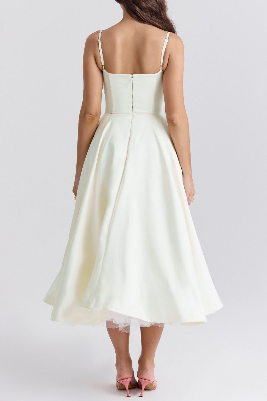 Luxury Spaghetti Strap Princess Dress Lavish Daily