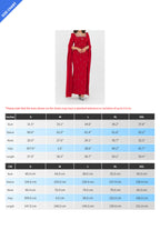 Crystal Embellished Cape Sleeve Maxi Dress LavishDaily