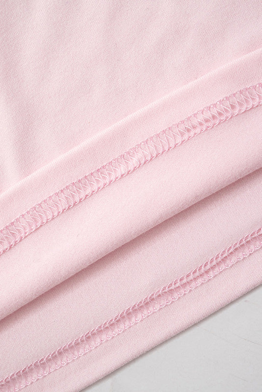 Solid Round-Neck Wide-Leg Lounge Set Lavish Daily