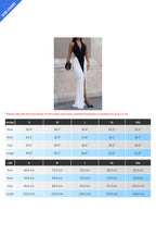 Two Tone Open Back Halter Maxi Dress Lavish Daily