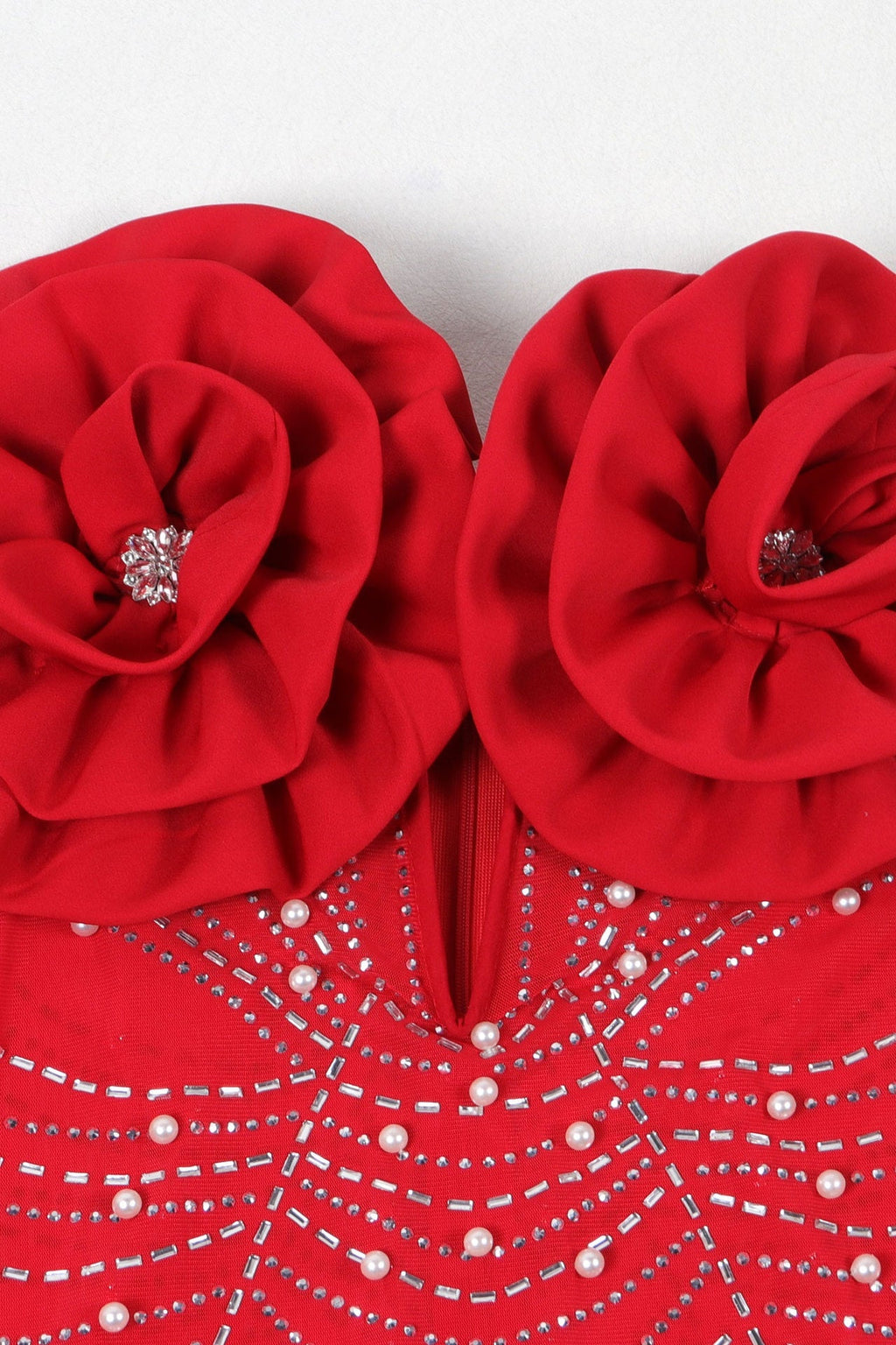 Rhinestone Bodycon Mini Dresses Lavish Daily